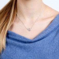 Cut out multiple hearts necklace